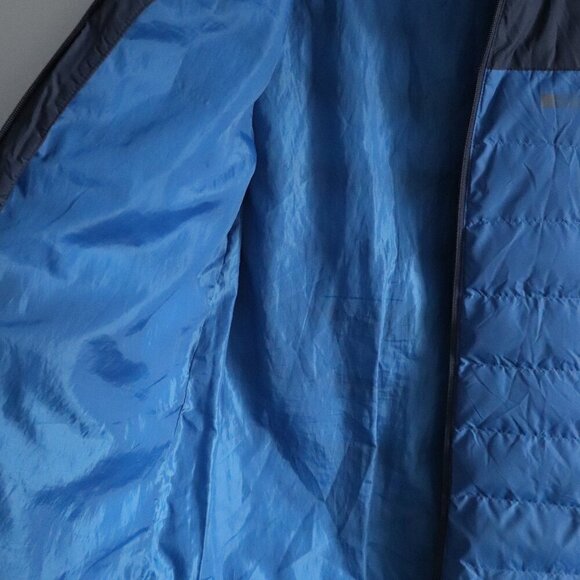 Mountain Warehouse Men's Sz S Blue Seasons Padded Hooded Winter Lined Jacket - Picture 8 of 15